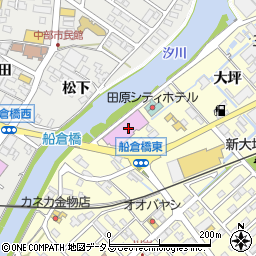 愛知県田原市神戸町後申25周辺の地図