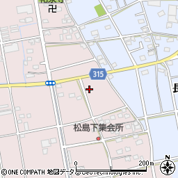 静岡県浜松市中央区松島町505周辺の地図