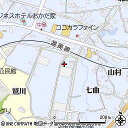 愛知県田原市豊島町天白108周辺の地図
