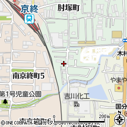 奈良県奈良市肘塚町291-16周辺の地図