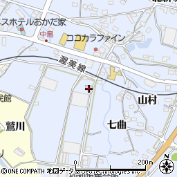 愛知県田原市豊島町天白110周辺の地図