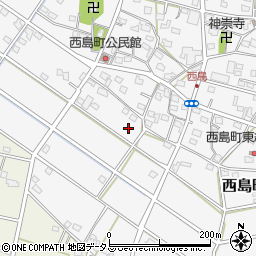 静岡県浜松市中央区西島町816周辺の地図