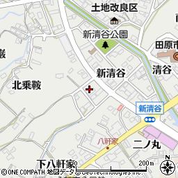 岡崎信用金庫田原支店周辺の地図