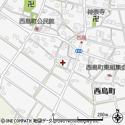 静岡県浜松市中央区西島町798周辺の地図