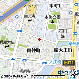 兵庫県神戸市兵庫区南仲町2-22周辺の地図