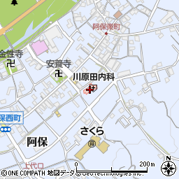川原田内科周辺の地図