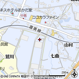 愛知県田原市豊島町天白109周辺の地図