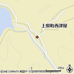 長崎県対馬市上県町西津屋590周辺の地図