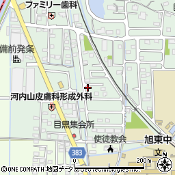 岡山県岡山市東区目黒町150-82周辺の地図