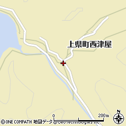 長崎県対馬市上県町西津屋596周辺の地図