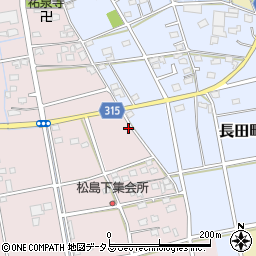 静岡県浜松市中央区松島町506周辺の地図