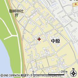 岡山県総社市中原873-15周辺の地図
