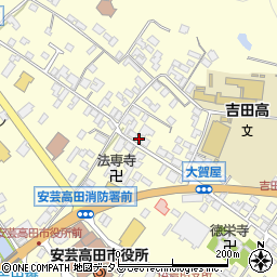 広島県安芸高田市吉田町吉田734周辺の地図