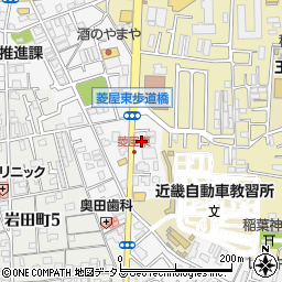 日本アクア開発株式会社　大阪支店周辺の地図