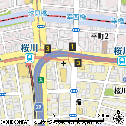 居酒屋 七福 桜川周辺の地図