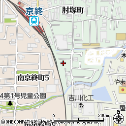 奈良県奈良市肘塚町291周辺の地図