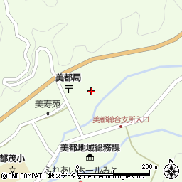 島根県益田市美都町都茂1163周辺の地図