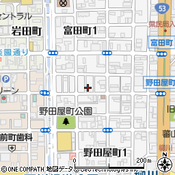 長田企画周辺の地図