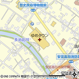 ダイソーゆめタウン吉田店周辺の地図