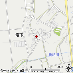 愛知県豊橋市東赤沢町竜下172周辺の地図