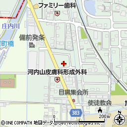 ファミリーマート岡山目黒町店周辺の地図