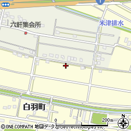 静岡県浜松市中央区白羽町2250周辺の地図
