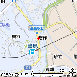 豊島駅周辺の地図