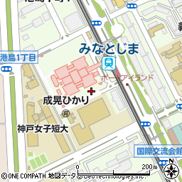 タイムズ神戸メディケアセンタービル駐車場周辺の地図
