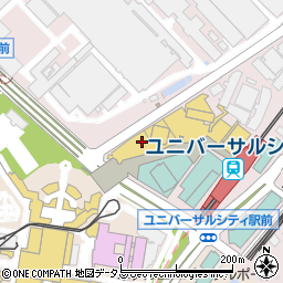 スシローユニバーサル・シティウォーク大阪店周辺の地図