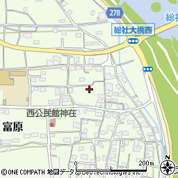 岡山県総社市富原1019周辺の地図