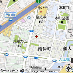 ラ・メール神戸周辺の地図