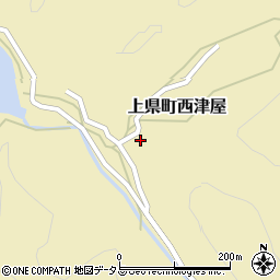 長崎県対馬市上県町西津屋600周辺の地図