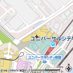 寿司 和食 がんこ ユニバーサル・シティウォーク大阪店周辺の地図