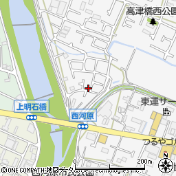 兵庫県神戸市西区玉津町西河原250-15周辺の地図