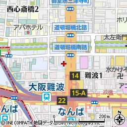 近畿産業信用組合難波支店周辺の地図