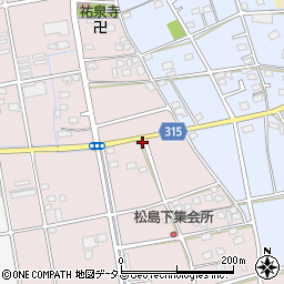 静岡県浜松市中央区松島町499周辺の地図