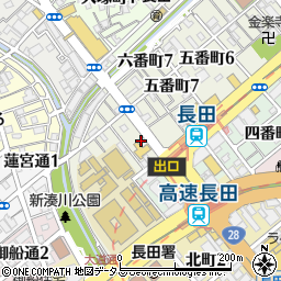 岡本印版舗周辺の地図