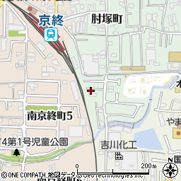 奈良県奈良市肘塚町291-28周辺の地図