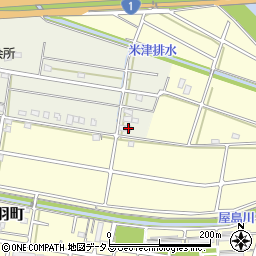 静岡県浜松市中央区米津町159周辺の地図