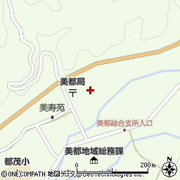 島根県益田市美都町都茂1164-2周辺の地図