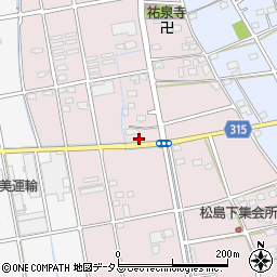 静岡県浜松市中央区松島町380周辺の地図