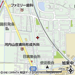 岡山県岡山市東区目黒町150-89周辺の地図