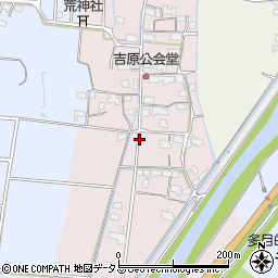岡山県岡山市東区吉原周辺の地図