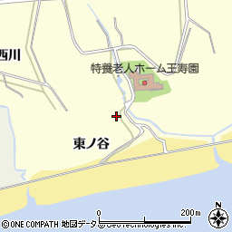愛知県豊橋市小松原町東ノ谷周辺の地図