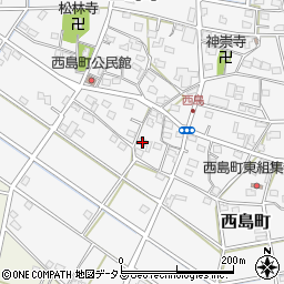 静岡県浜松市中央区西島町795周辺の地図