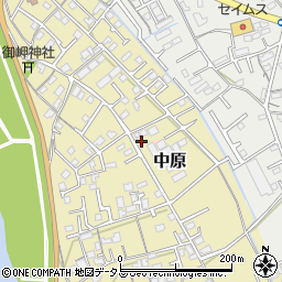 岡山県総社市中原845周辺の地図