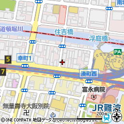 大阪府家具工業組合周辺の地図