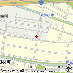静岡県浜松市中央区米津町161周辺の地図