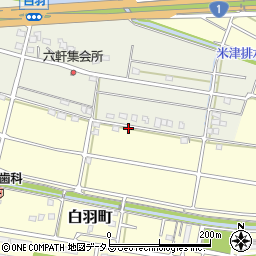 静岡県浜松市中央区白羽町2138周辺の地図