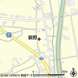 静岡県御前崎市新野307周辺の地図